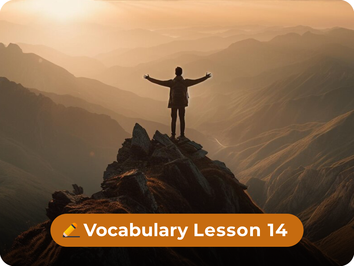 VOCABULARY LESSON 14