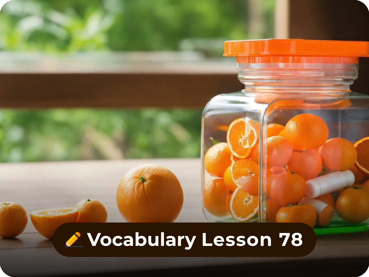 VOCABULARY LESSON 78