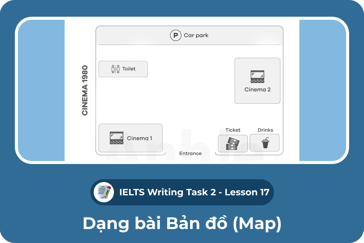 Writing Task 1 - Map